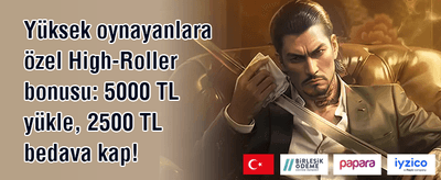 Devasa Hoşgeldin Bonusu promotion
